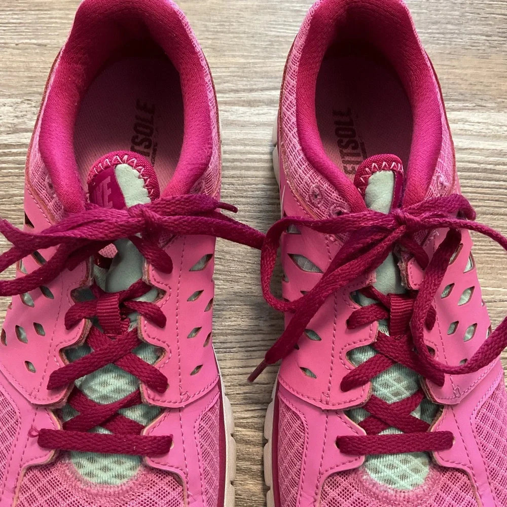 NIKE Pink Athleisure Sneakers 10